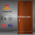 Puerta corredera laminada chapada en madera CE